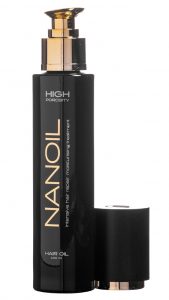 Nanoil hair oil for high porosity hair phenomenal hair appearance